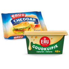 Eru smeerkaas of cheddar